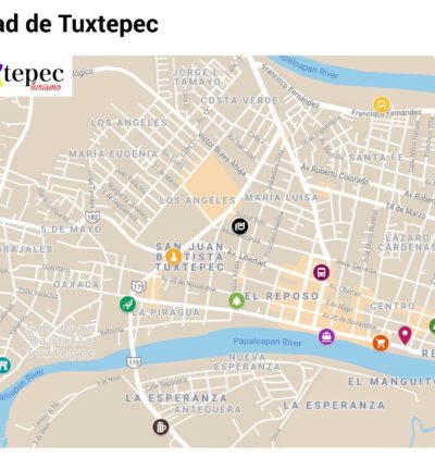 MapaTurísticoCiudadde Tuxtepec copy