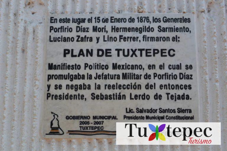 Lugar del Plan de Tuxtepec